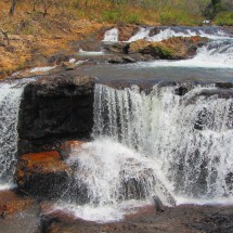 One of the six waterfalls of the Indaia trail